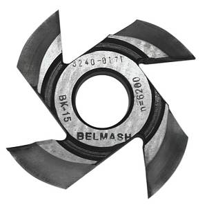 Фреза полуштаповая BELMASH 125х32х21 мм Белмаш