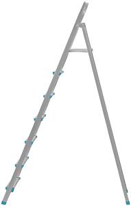 Лестница-стремянка стальная, 7 ступеней, вес 7,3 кг KУРС