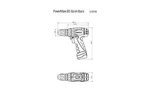 PowerMaxx BS Quick Basic Аккумуляторная дрель-шуруповерт Metabo (600156950)