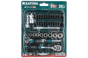 KRAFTOOL Universal-38, 38 предм., универсальный набор инструмента (27970-H38)