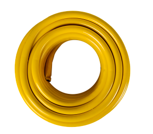 Шланг Вихрь поливочный ПВХ усиленный, пищевой трехслойный армированный 1/2&quot;, 50м (жёлтый)
